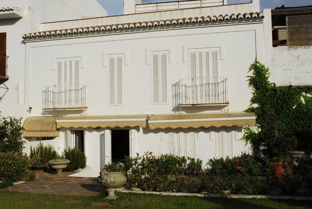 Zahrada ubytování Hostal Tres Soles