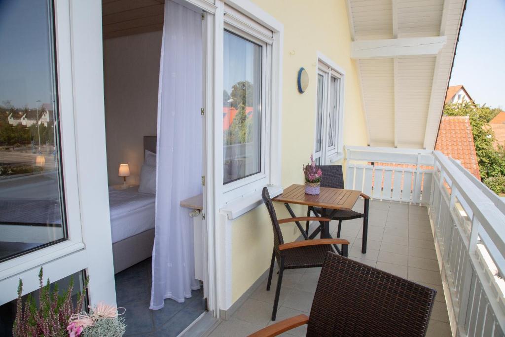 Balkón nebo terasa v ubytování Hotel Andrea