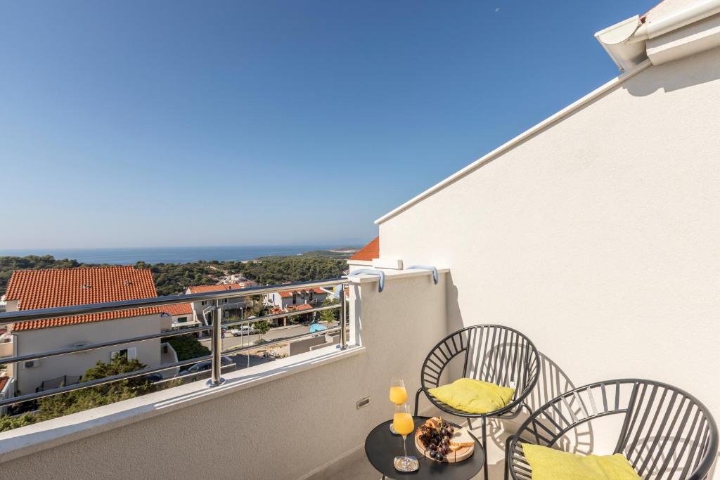 Balkón nebo terasa v ubytování Hvar de luxe apartments 1