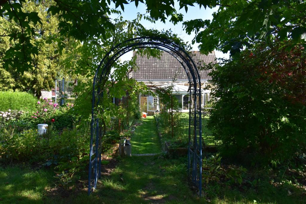 Zahrada ubytování Ma maison bleue