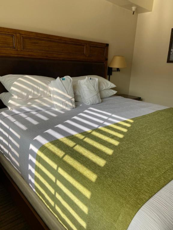 Postel nebo postele na pokoji v ubytování GetAways at Park Regency Resort