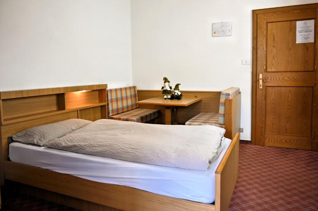 Postel nebo postele na pokoji v ubytování Albergo Panorama