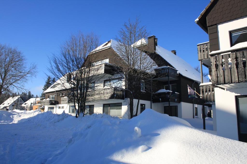 Ferienpark Winterberg v zimě
