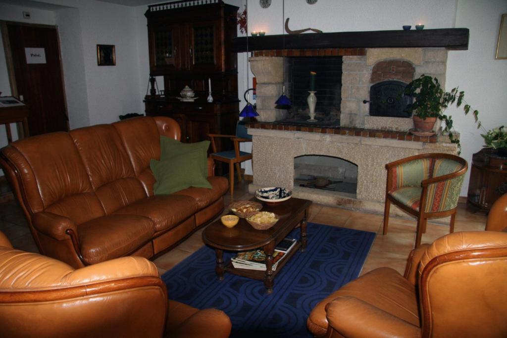 Posezení v ubytování Hotel Axat