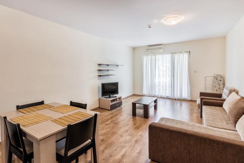 TV a/nebo společenská místnost v ubytování Kuban Resort & Aquapark - All Inclusive