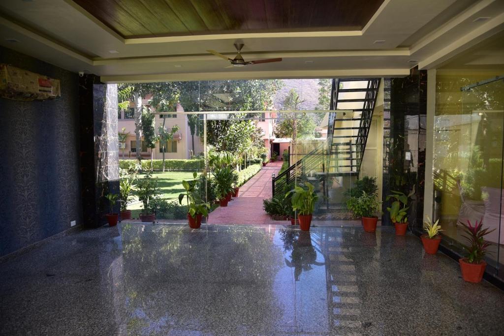 Zahrada ubytování Hotel Master Paradise, Pushkar, Rajasthan , INDIA