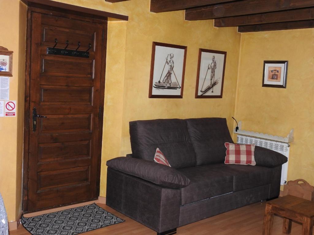 Posezení v ubytování Acogedor Refugio en la Vall d'Incles, HUT1-05073