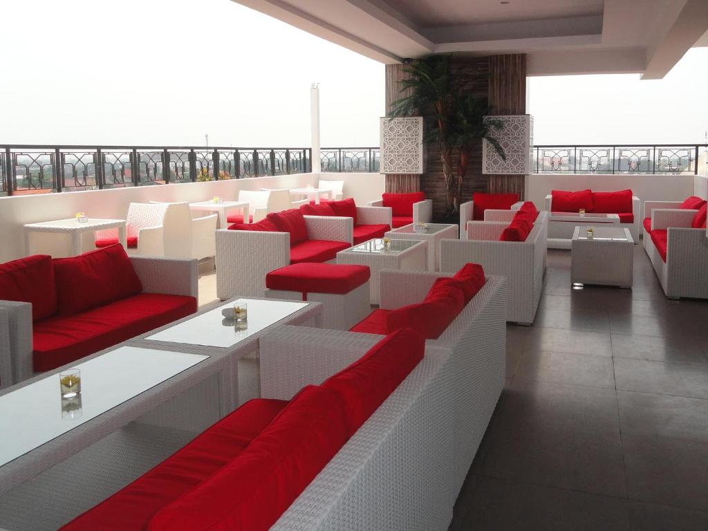 Posezení v ubytování The Cube Hotel Malioboro, Azana Hotels Collection