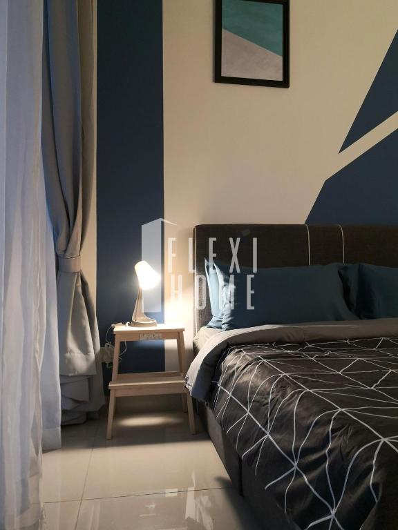 Postel nebo postele na pokoji v ubytování 1-2 Guests, Cybersquare Private Studio - Cyberjaya, Flexihome-MY