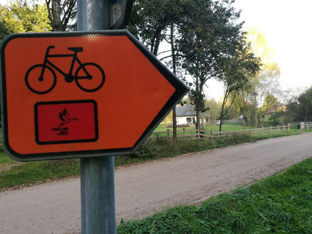Jazda na bicykli v okolí ubytovania Na Skraju Szlaków