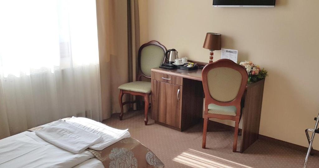 Posteľ alebo postele v izbe v ubytovaní Confero Nowa Baśń
