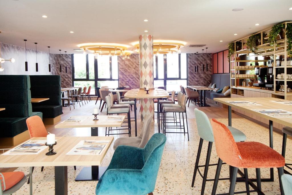 Istumisnurk majutusasutuses ibis Styles Klagenfurt am Woerthersee