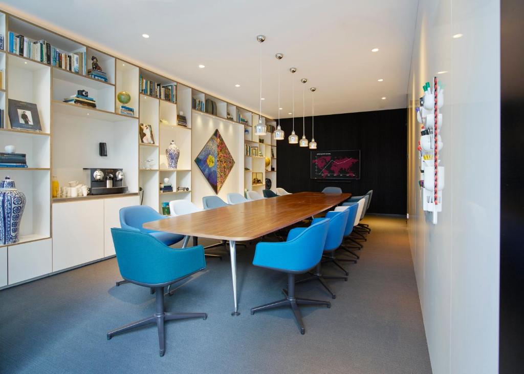 Posezení v ubytování citizenM Rotterdam
