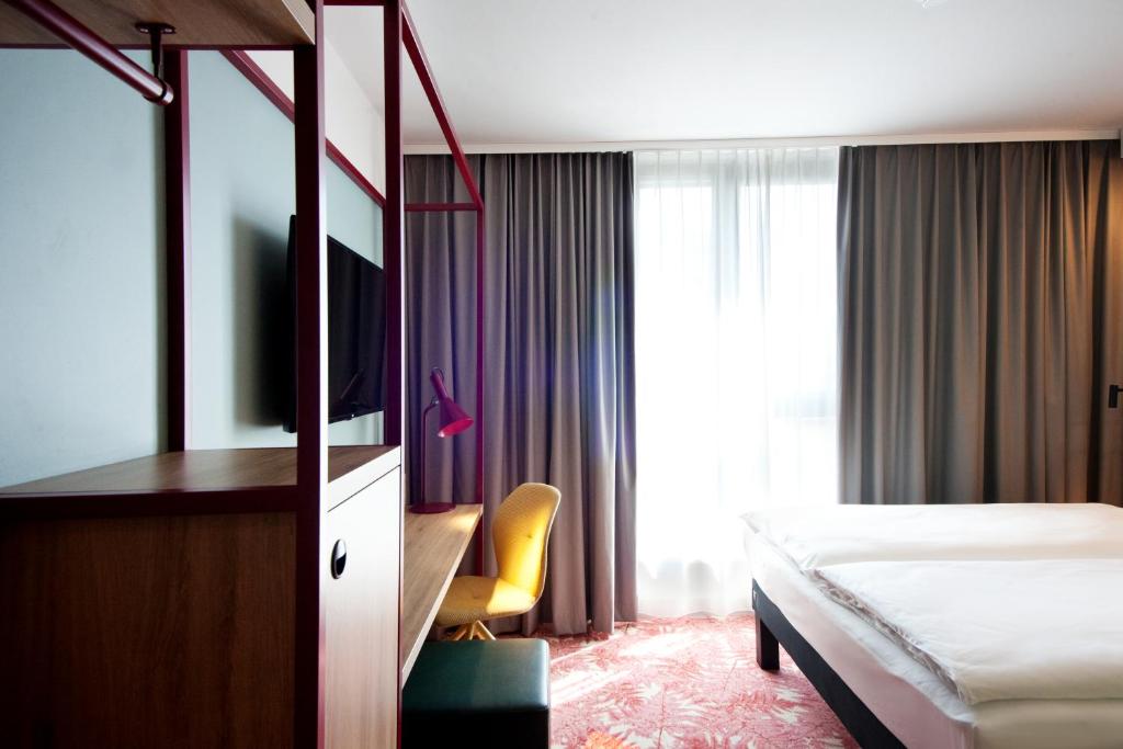 Voodi või voodid majutusasutuse ibis Styles Klagenfurt am Woerthersee toas
