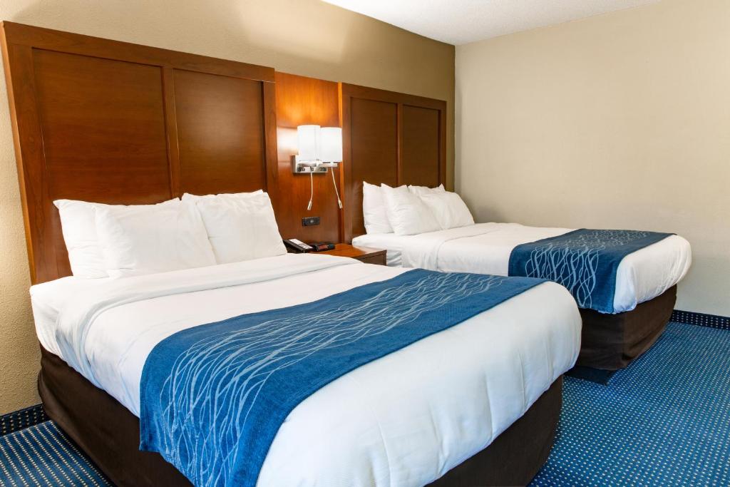 Comfort Inn Piketon near Fairgrounds - Double Room With Two Double Beds - Non-Smoking