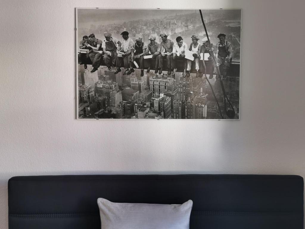 Posezení v ubytování Worker`s Lodge