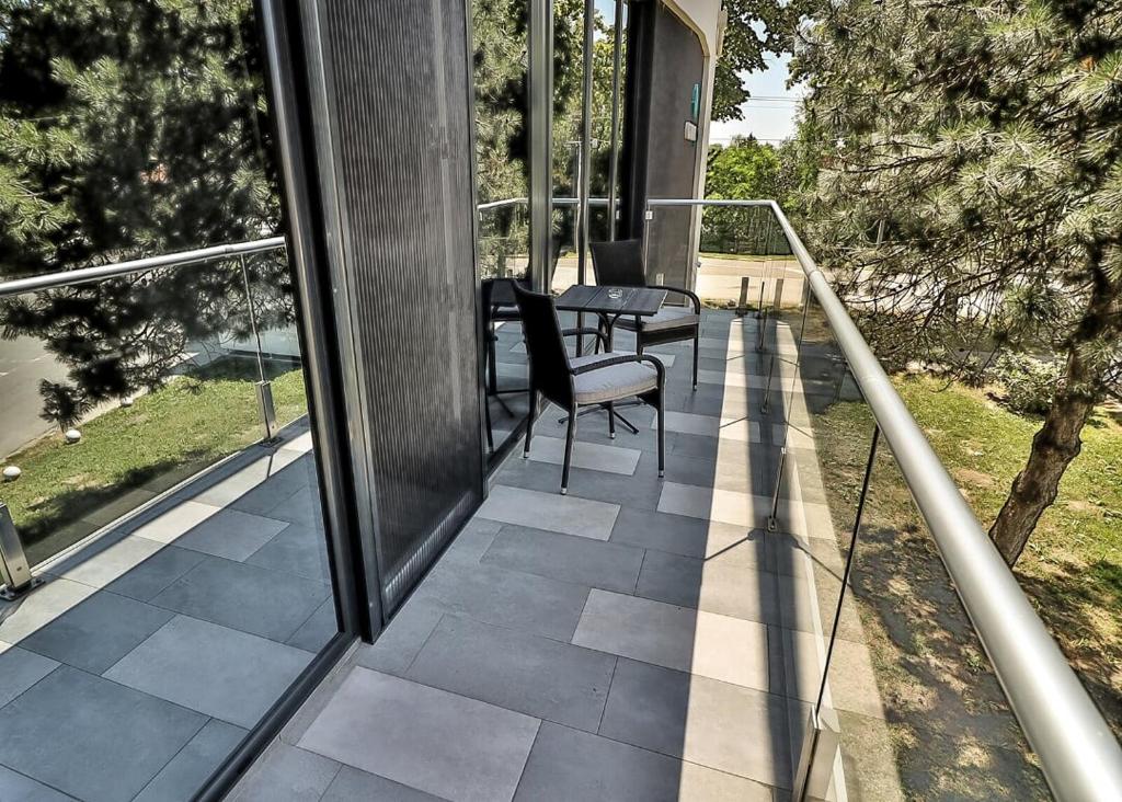 Balkón nebo terasa v ubytování Annona Apartments
