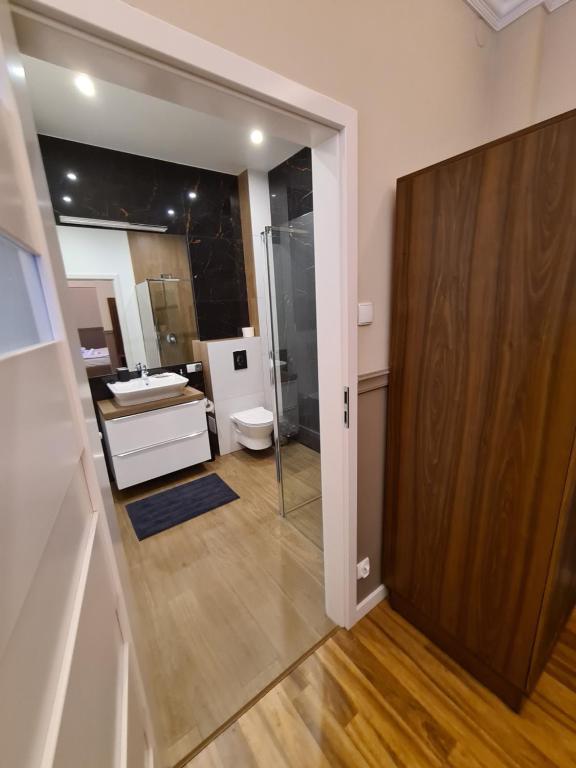 Kúpeľňa v ubytovaní APART LuX BRISTOL