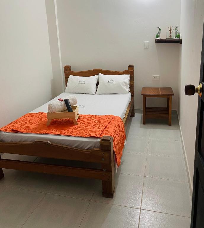 Postel nebo postele na pokoji v ubytování Hotel Paso Realce