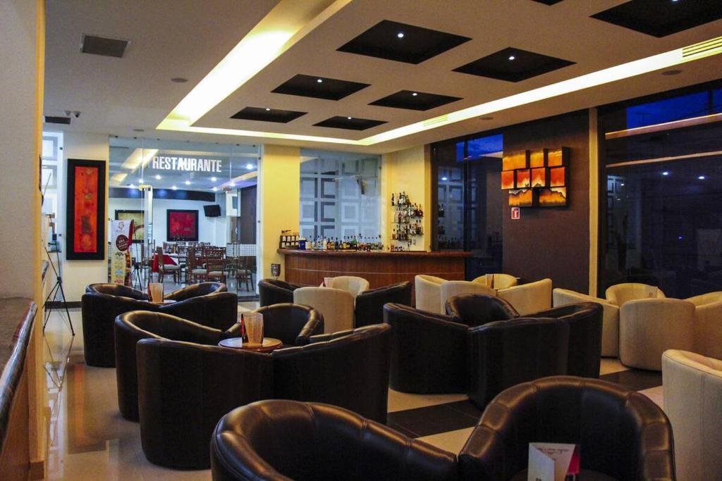 Posezení v ubytování Hotel Soleil Celaya