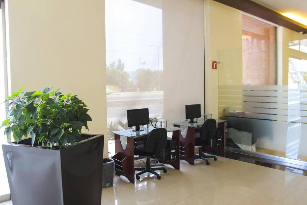 Posezení v ubytování Hotel Soleil Celaya