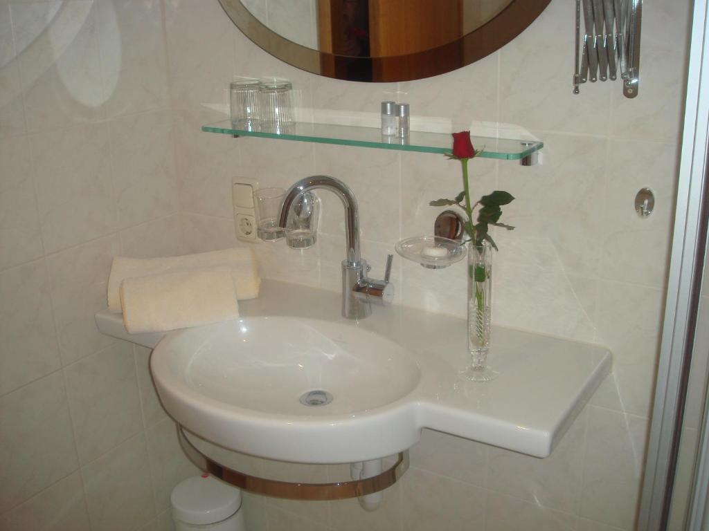 Koupelna v ubytování Apartment Sutterlüty