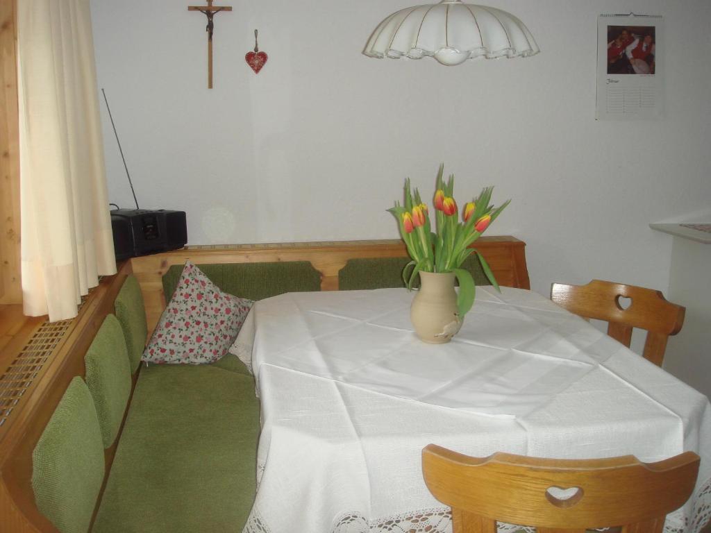 Posezení v ubytování Apartment Sutterlüty