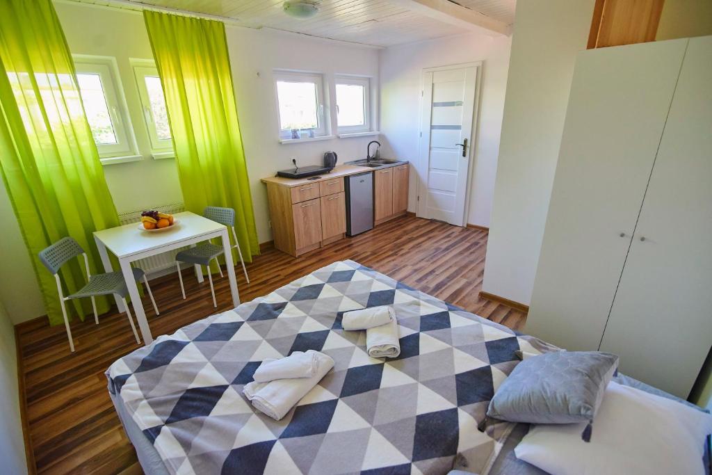 Kuchyňa alebo kuchynka v ubytovaní Regem Apartments Płońska