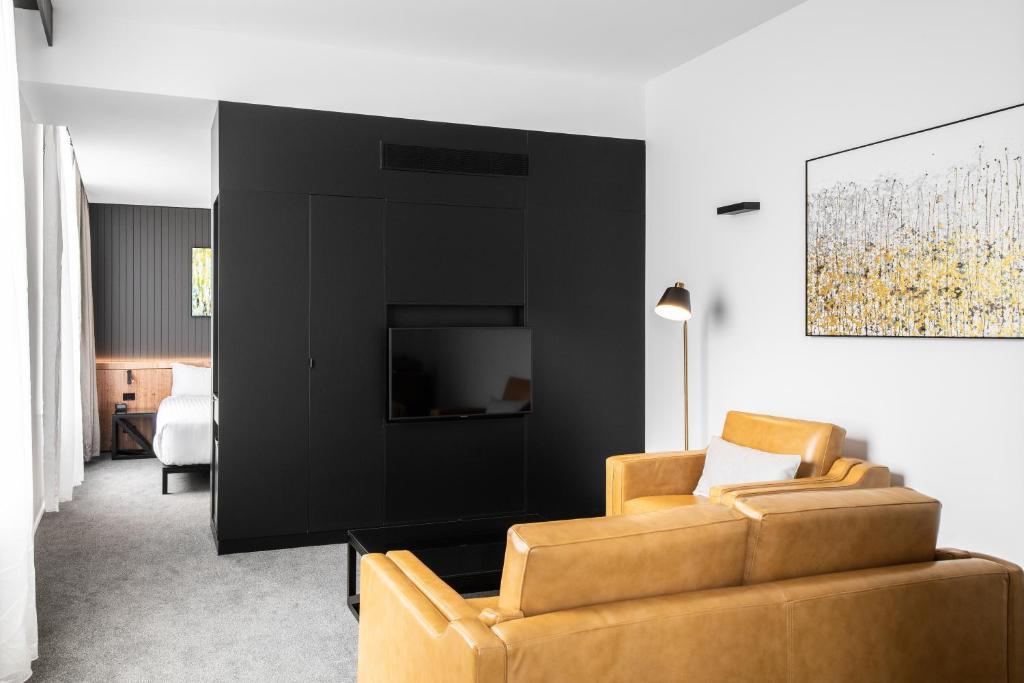 Posezení v ubytování Hotel Verge Launceston