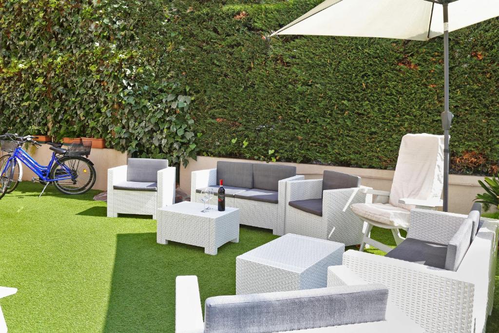 Posezení v ubytování Hotel Orchidea