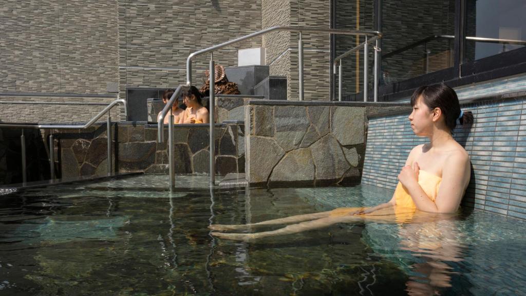 Hosté ubytování Ryugujo Spa Hotel Mikazuki Fujimitei