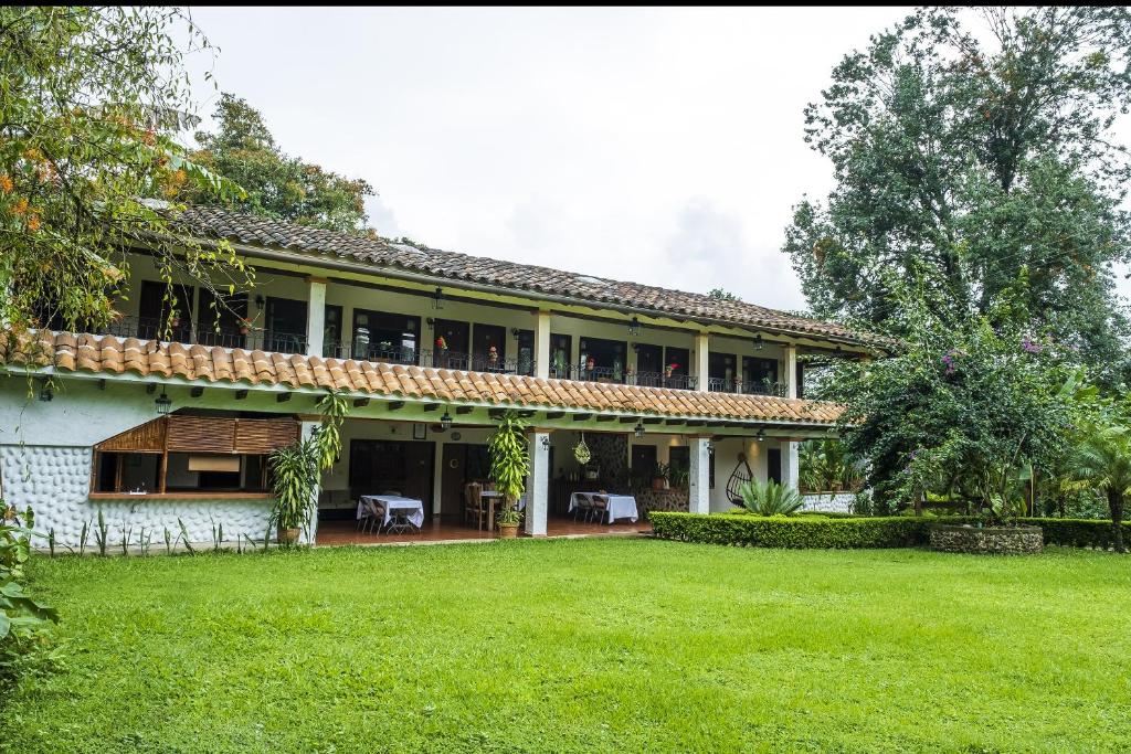 Zahrada ubytování Posada La Querencia