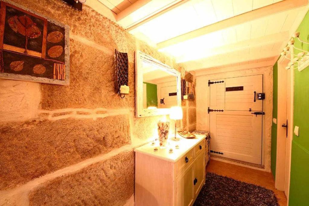 Kuchyň nebo kuchyňský kout v ubytování Casa do Sal