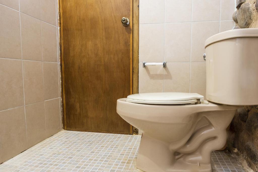 Koupelna v ubytování Posada La Querencia