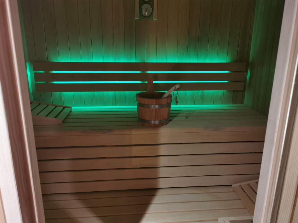 Zaplecze spa i wellness w obiekcie Nouveau Chalet M.META 12 pers sauna,jacuzzi,billard