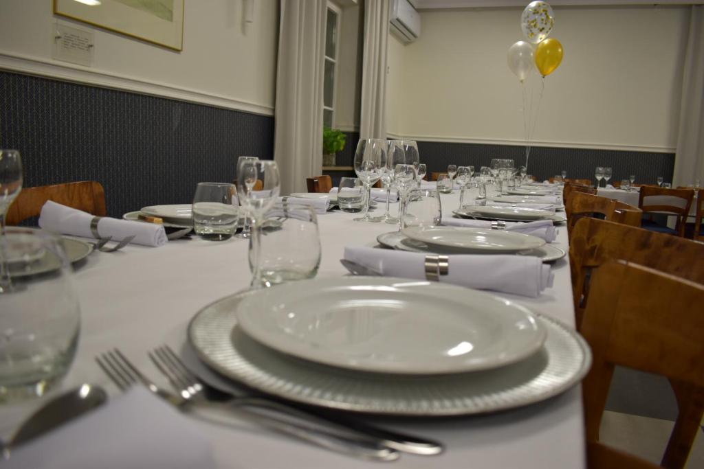 Restaurace v ubytování Eco Nieborów