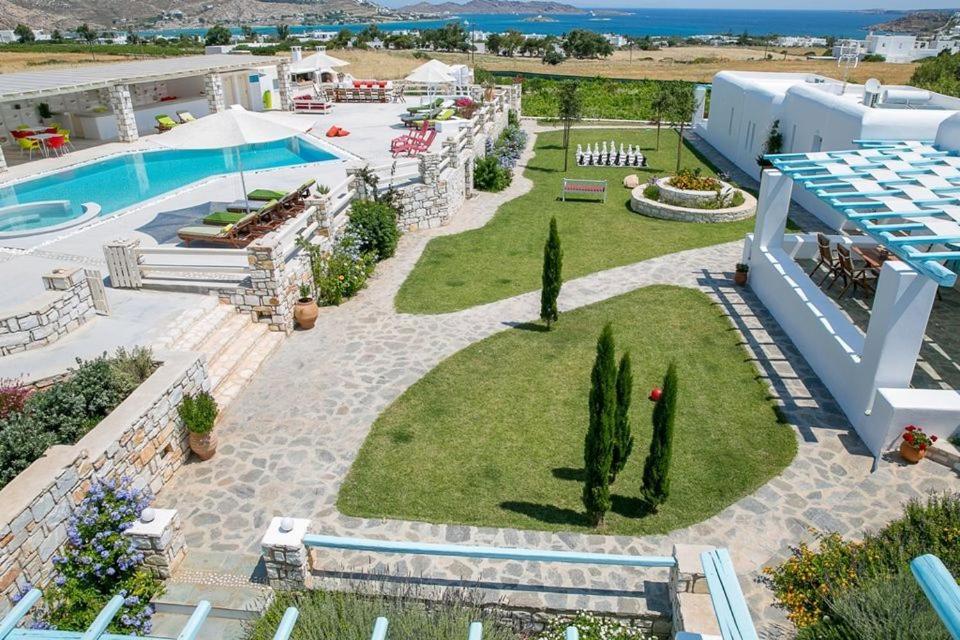 Bazén v ubytování Thalassa Bmvp Naousa Paros nebo v jeho okolí