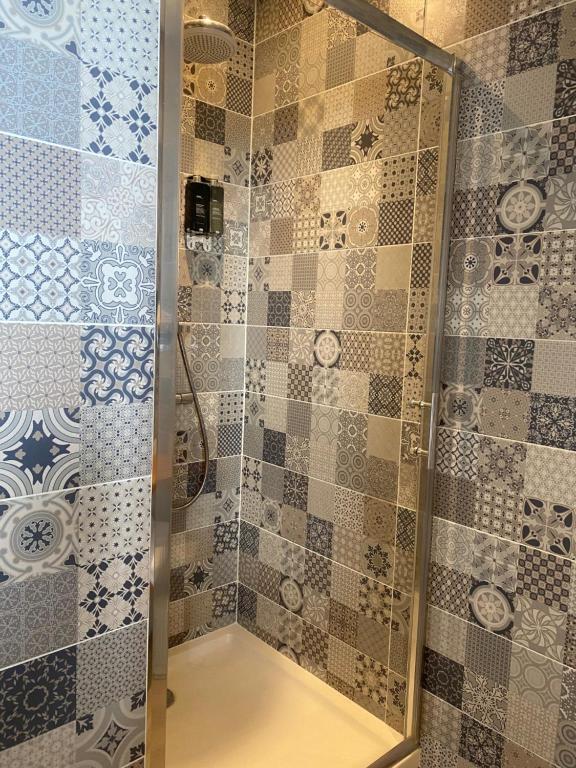 Koupelna v ubytování Villa Les Hydrangéas