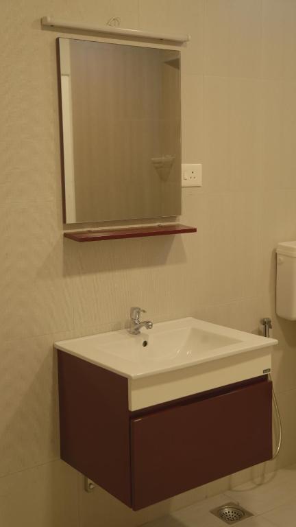 Koupelna v ubytování Nambiars Premium Heritage Hotel