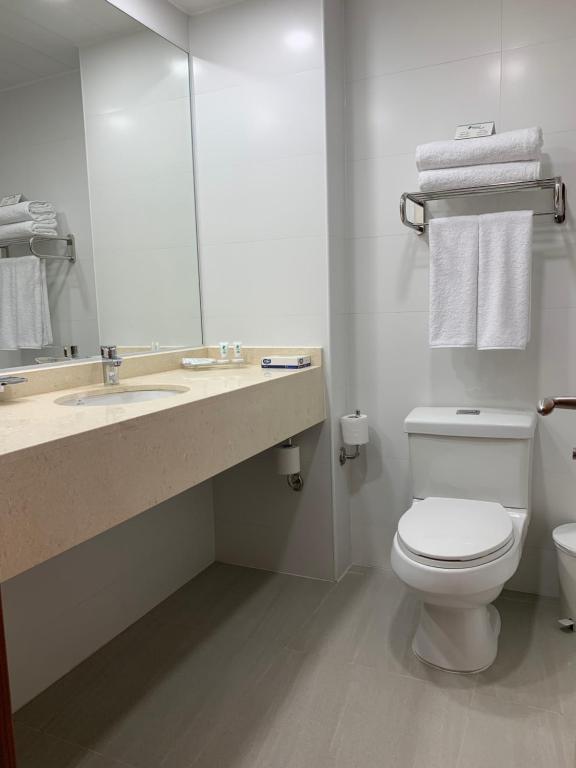 Un baño de Hotel Diego de Almagro Temuco Express