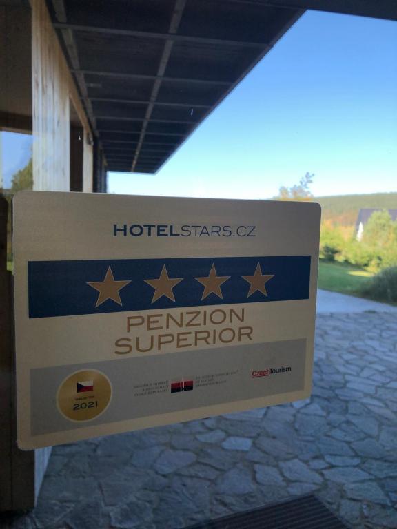 Certifikát, hodnocení, plakát nebo jiný dokument vystavený v ubytování Kvilda Kilián apartmán Javor