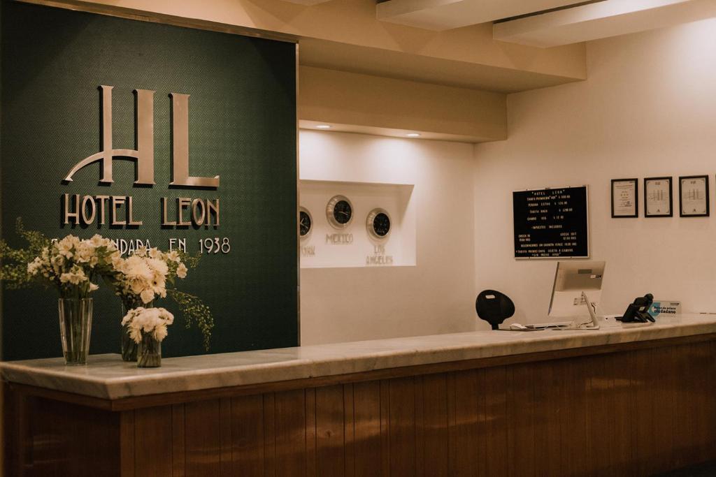 Certifikát, hodnocení, plakát nebo jiný dokument vystavený v ubytování Hotel Leon
