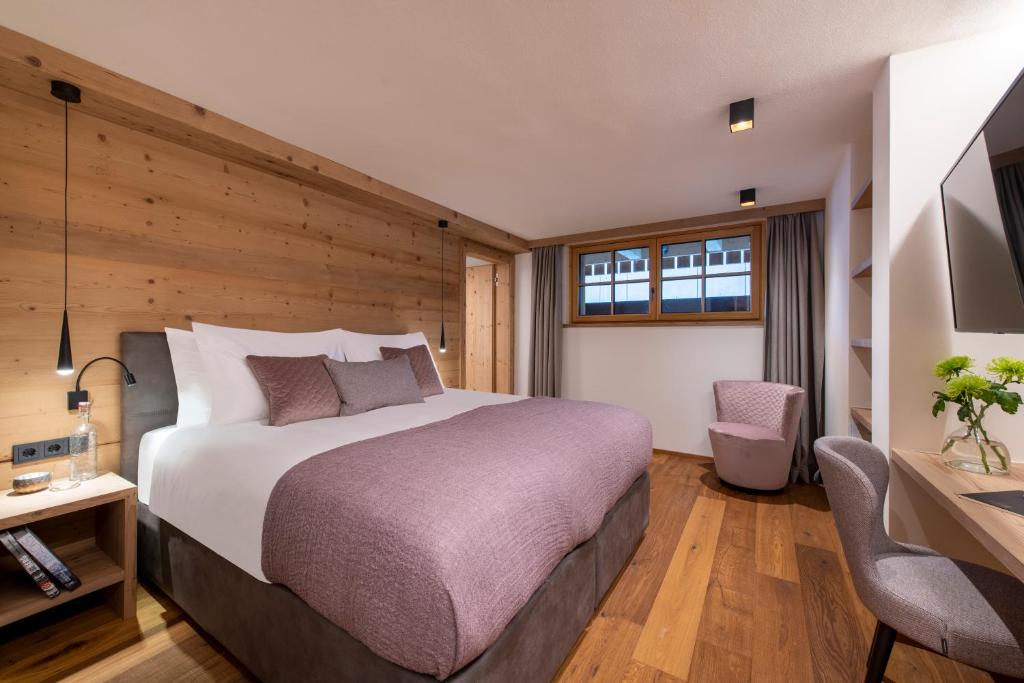 Postel nebo postele na pokoji v ubytování Brunnenhof Luxury Apartments