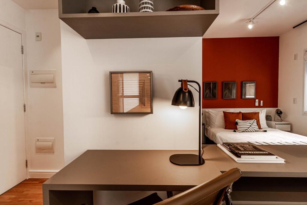  Apartamento estiloso com terraço privativo - Jardim Paulista
