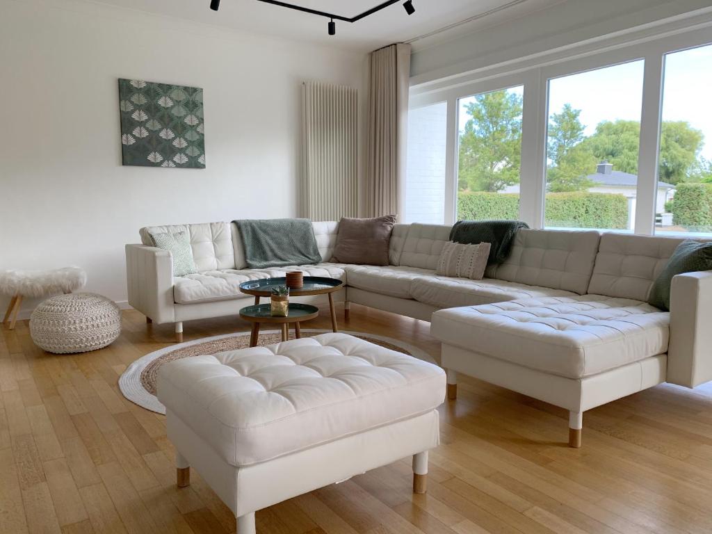 Posezení v ubytování Villa Zuid