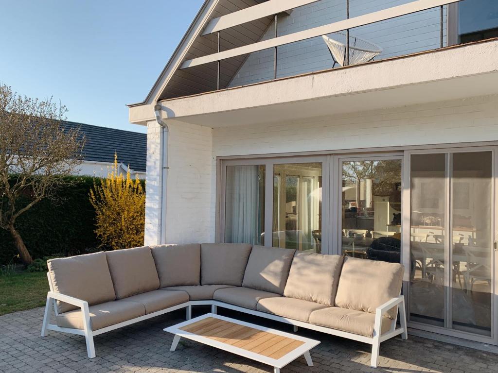 Posezení v ubytování Villa Zuid
