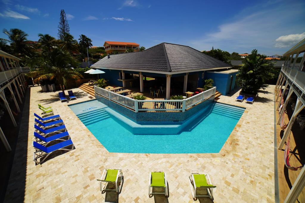 Bazén v ubytování Bed & Bike Curacao - Jan Thiel nebo v jeho okolí