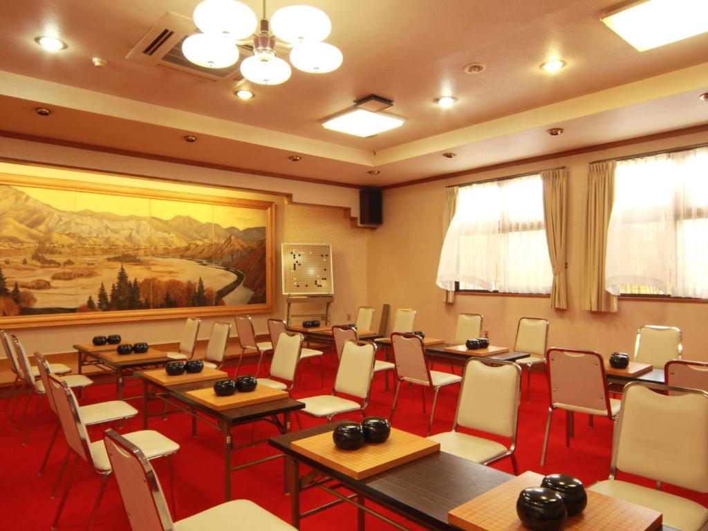 Konferenční prostory v ubytování Echigoya Ryokan