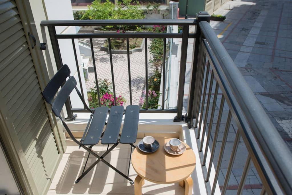 Balkon lub taras w obiekcie Candia Studio-Heraklio City Centre
