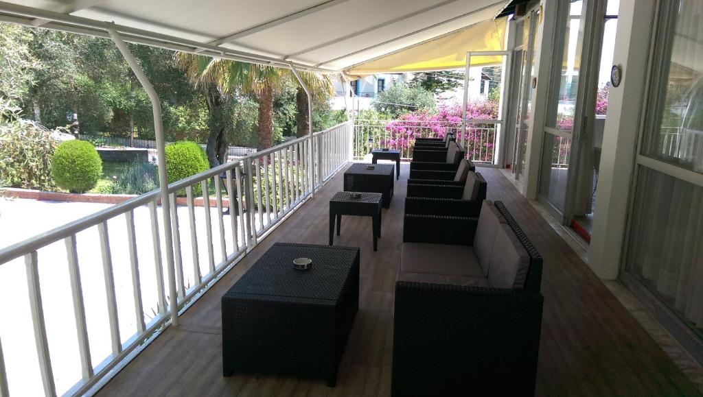 Balcone o terrazza di Tina Hotel